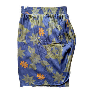 Vintage VTG Weathervane Petites Union Made USA Faux Wrap‎ Dark Floral Skirt 8